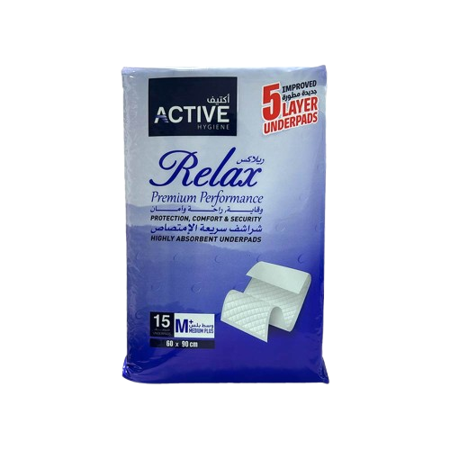 أكتيف ريلاكس  وسط بلس 15 شرشف